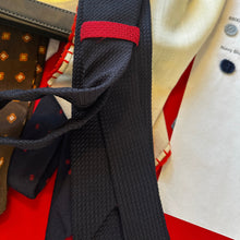 Load image into Gallery viewer, Navy Grenadine Tie