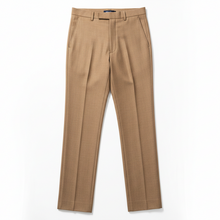 Load image into Gallery viewer, Super 150's Wool tan dress trouser
