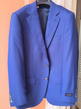 Load image into Gallery viewer, Royal Blue Hopsack wool Blazer
