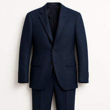 Load image into Gallery viewer, Navy Blue two piece suit
